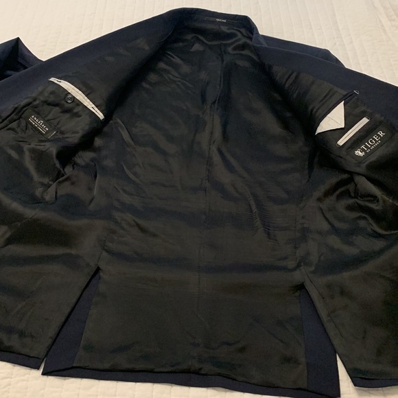 TIGER OF SWEDEN Nedvin men’s wool suit jacket blazer fully lined navy blue sz54L - Picture 10 of 16